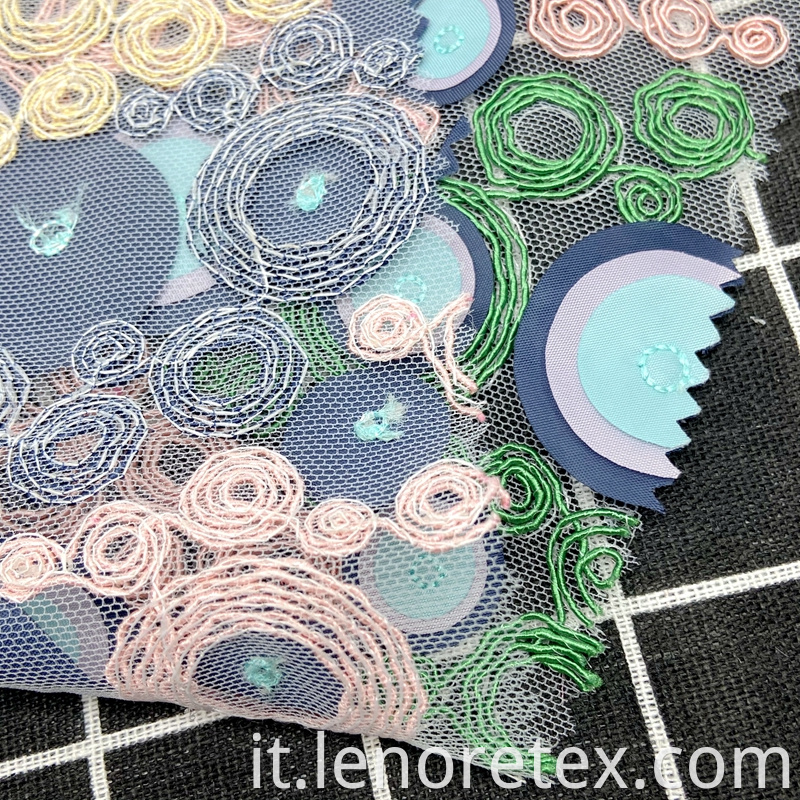 Embroidery Mesh Fabric